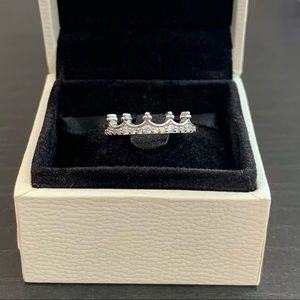 *2 for $15* Sterling Silver Crown Ring Size 7